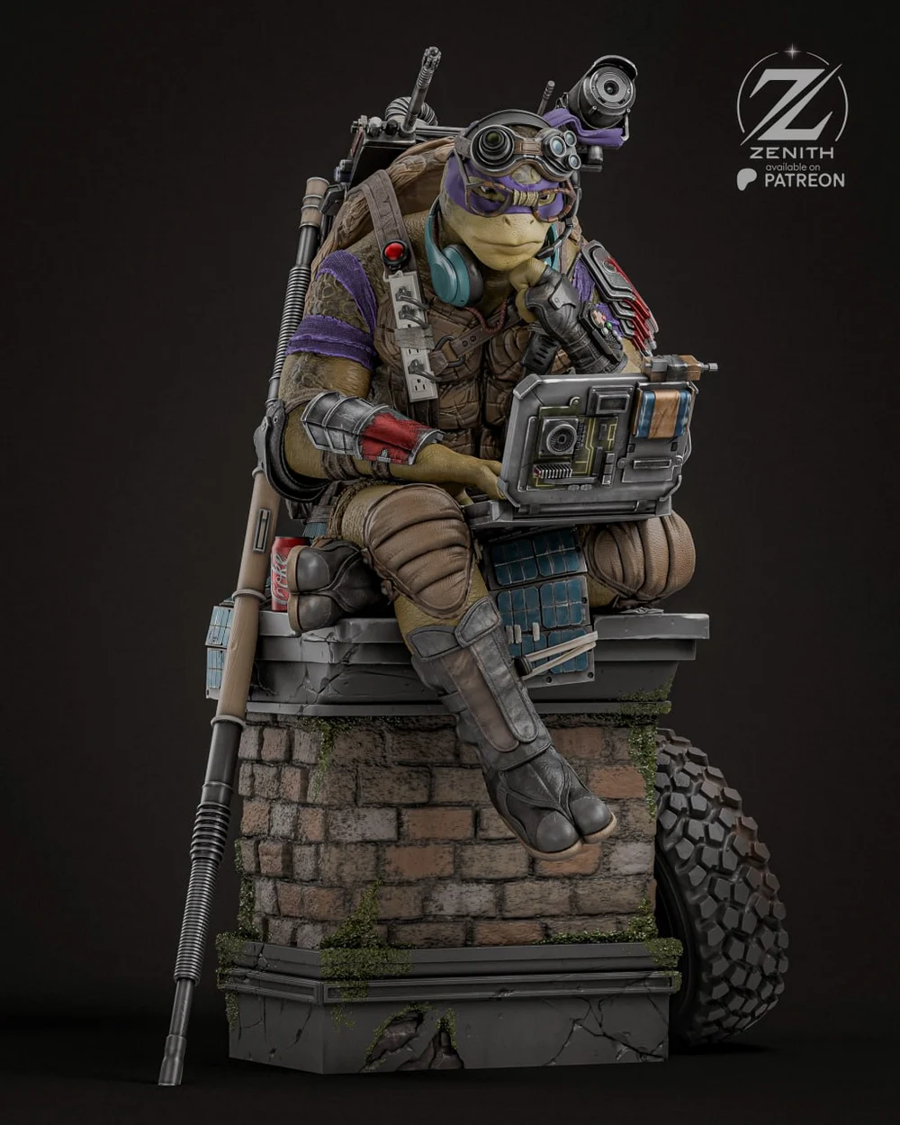 Donatello STL Repaired