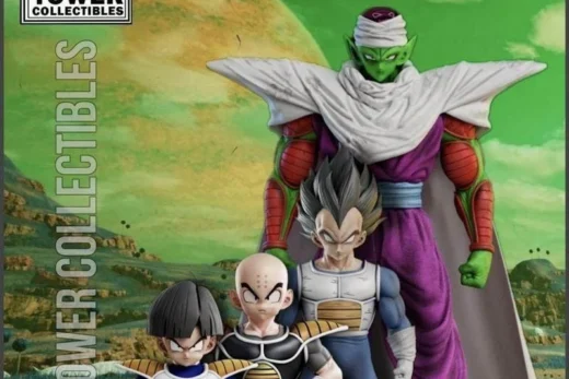 Dragon Ball Z Piccolo, Vegeta, Krillin, and Gohan