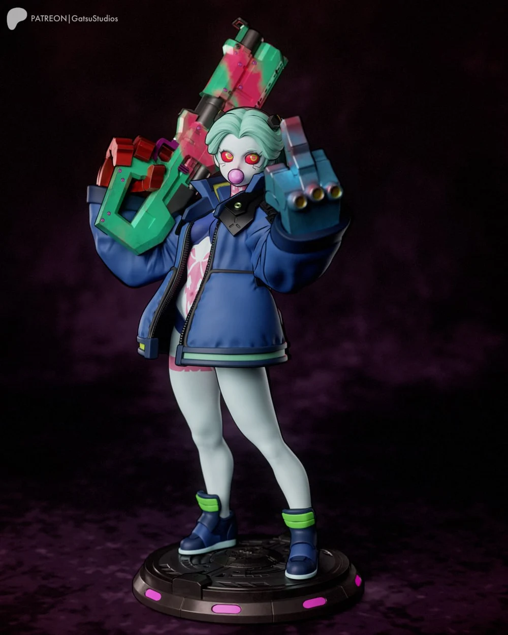Gatsu Cyberpunk Edgerunners Rebecca