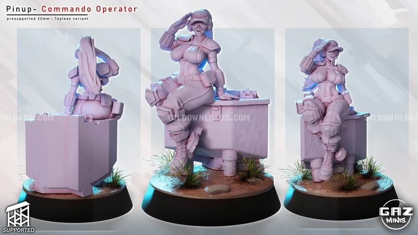 Gaz Minis Dollar Mini – Commando Pinup Operator