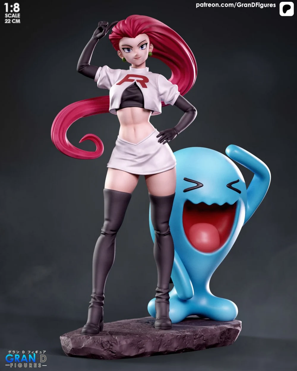 Gran D. Figures Jessie Pokemon
