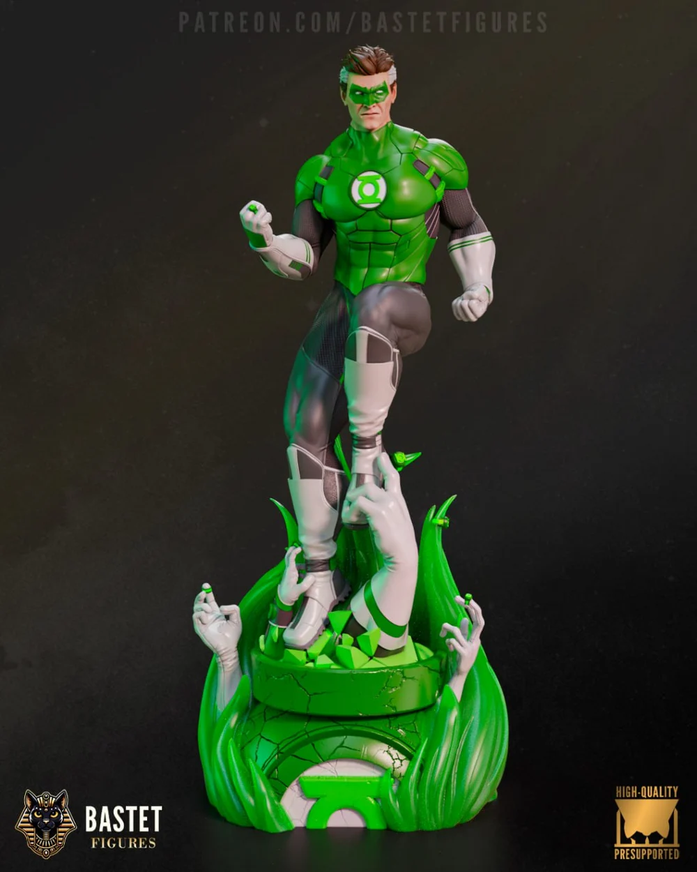 Green Lantern Bastet Figures