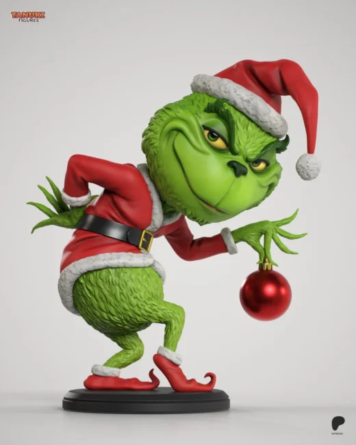 Grinch Chibi TanukiFigures