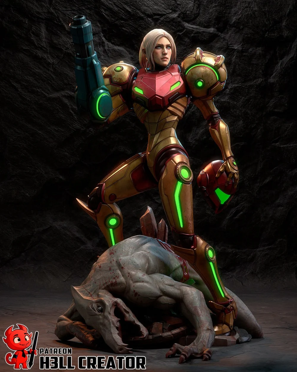H3LLcreator Samus (Metroid)