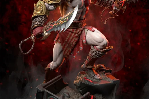 H3ll Creator Kratos God of War 3 + Bust