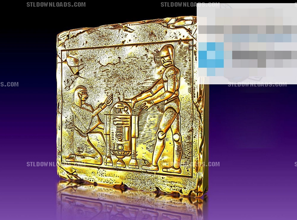 Hex3D_AncientDroidTablet – STL 3D Print Model | AssetsFree.com Hex3D AncientDroidTablet
