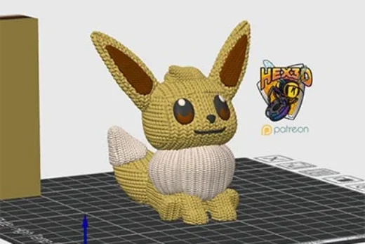 Hex3D Knitted Eevee