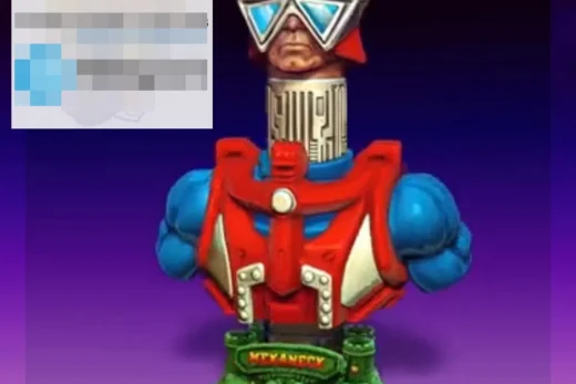 Hex3D MekaNeckBust 4Color