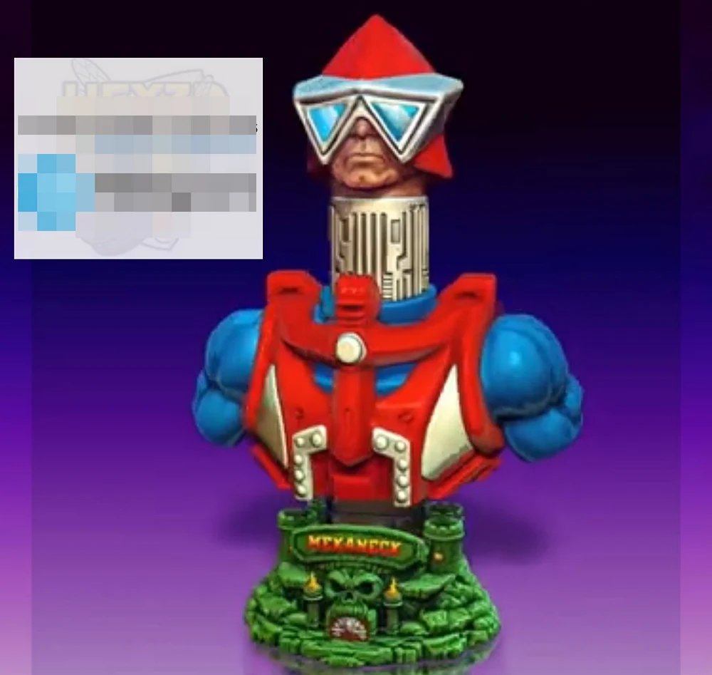 Hex3D MekaNeckBust 4Color