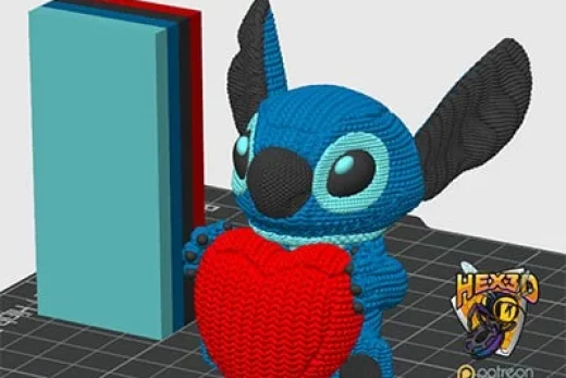Hex3D StitchedStitch Valentines
