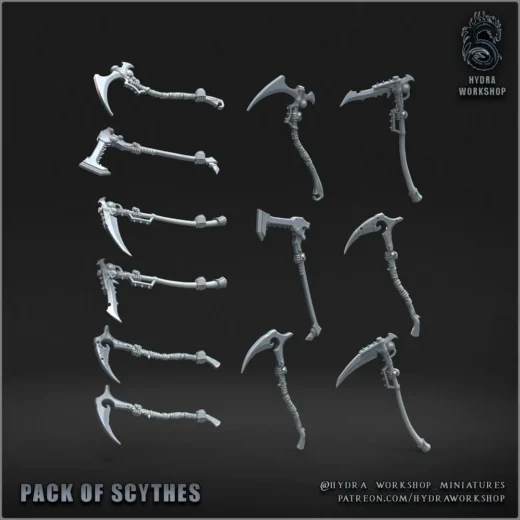 Hydra Workshop November 26, 2025 Scythes