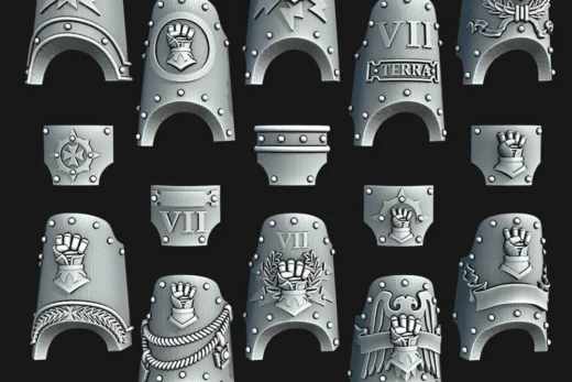 IF CF termie shins,imperial fist terminator leg armour, US+PS