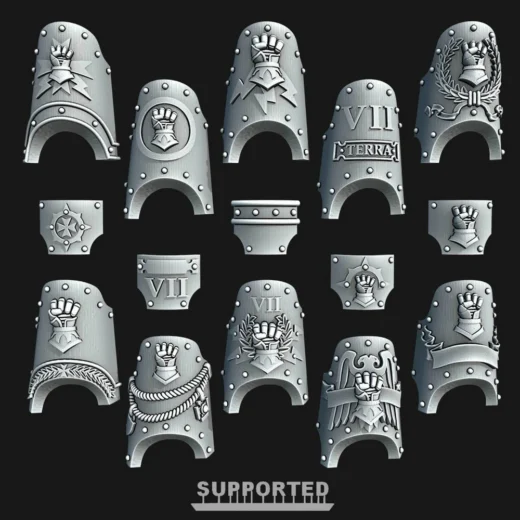 IF CF termie shins,imperial fist terminator leg armour, US+PS