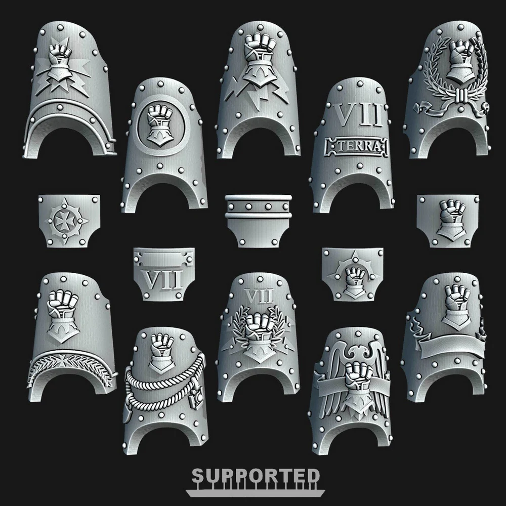 IF CF termie shins,imperial fist terminator leg armour, US+PS