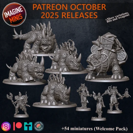 Imagine Minis October