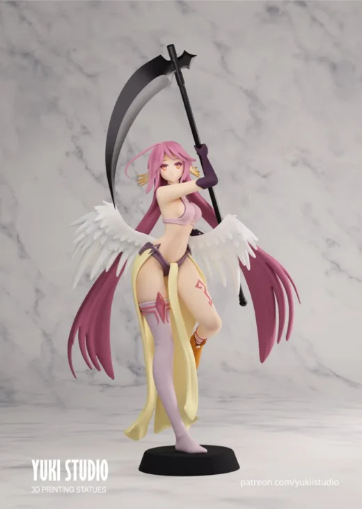 JIBRIL STL NO GAME NO LIFE YUKI STUDIO @stl for Home