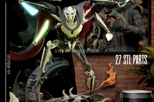 KcStudio General Grievous Star Wars Fanart
