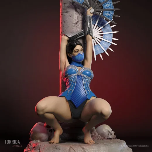Kitana from Mortal Kombat