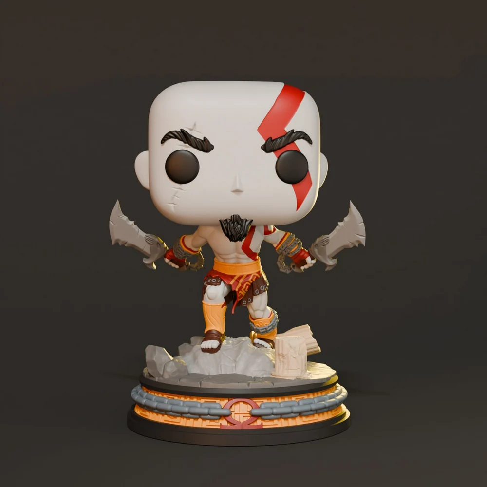 Kratos Funko Chibi Land Figures