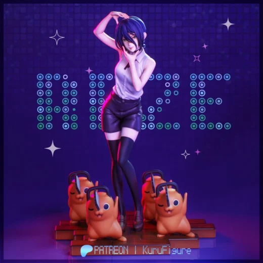 Kuru Figure Chainsaw Man Reze