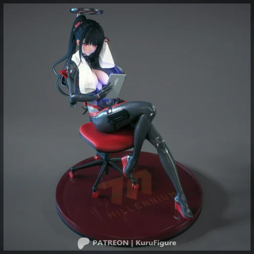 Kuru Figures Rio Blue Archive
