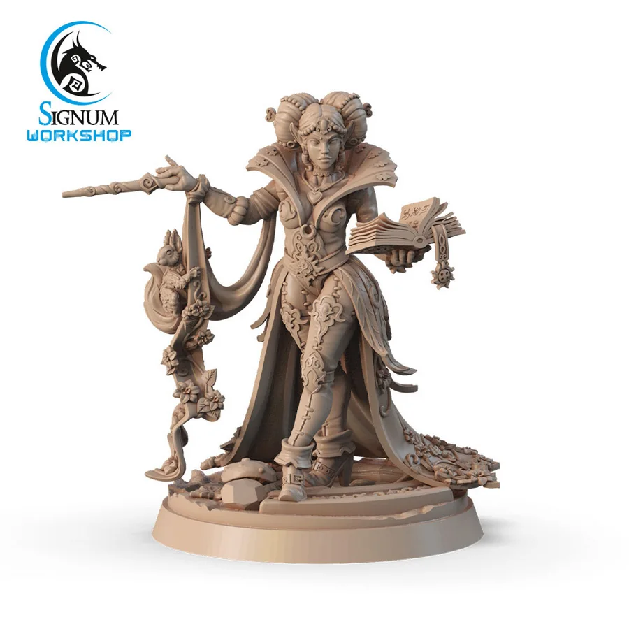 LOS-1659 Lady Fay, the Summer Forest Sorceress – STL 3D Print Model | AssetsFree.com LOS 1659 Lady Fay, the Summer Forest Sorceress