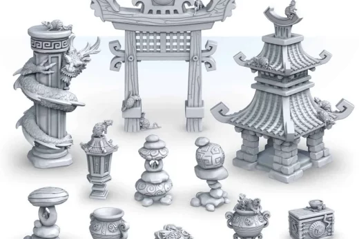 LOS 2041 Oriental temple