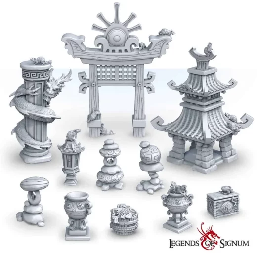 LOS 2041 Oriental temple