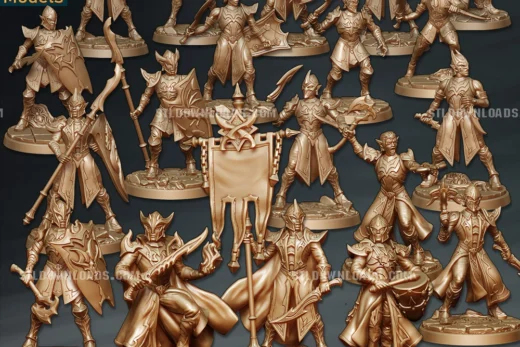 Labyrinth Models Dark Elf Infantry March2026
