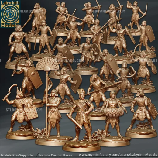 Labyrinth Models Kemet Infantry February