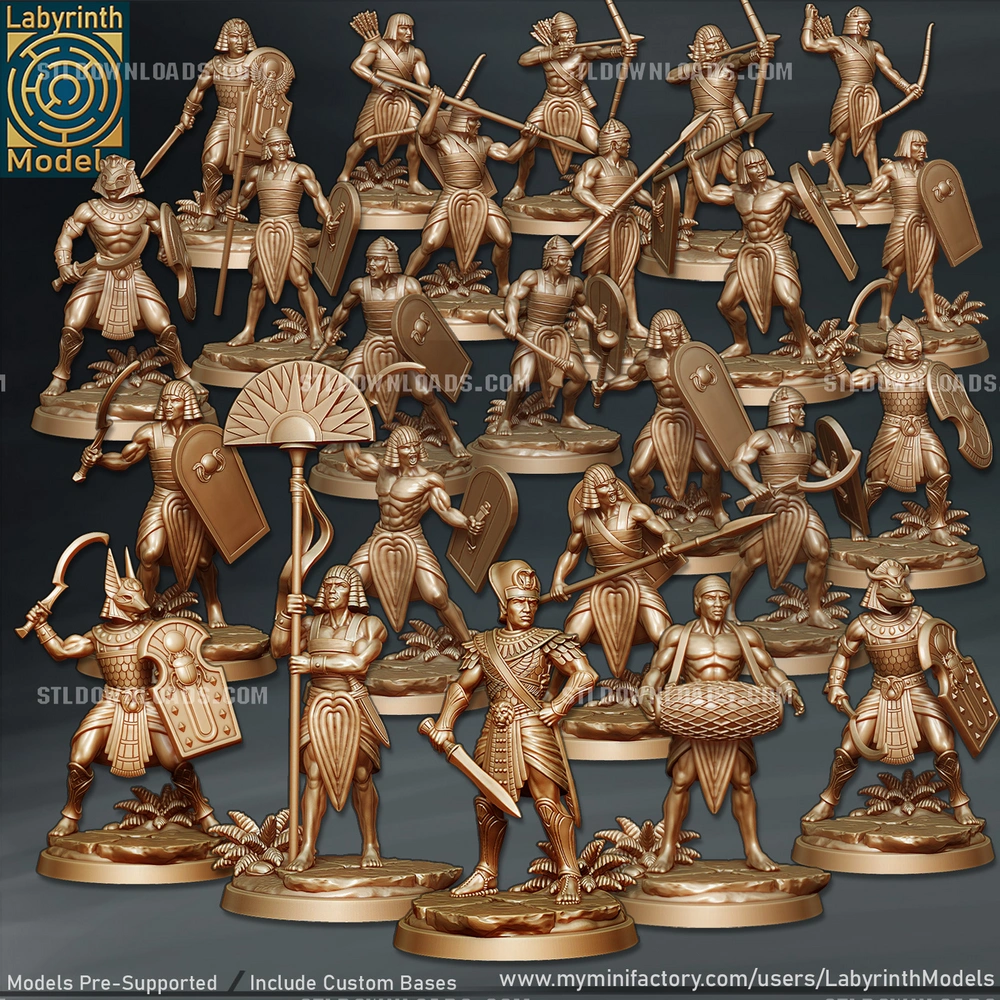 Labyrinth Models Kemet Infantry February