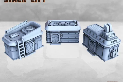 Market Vendor Stalls x3