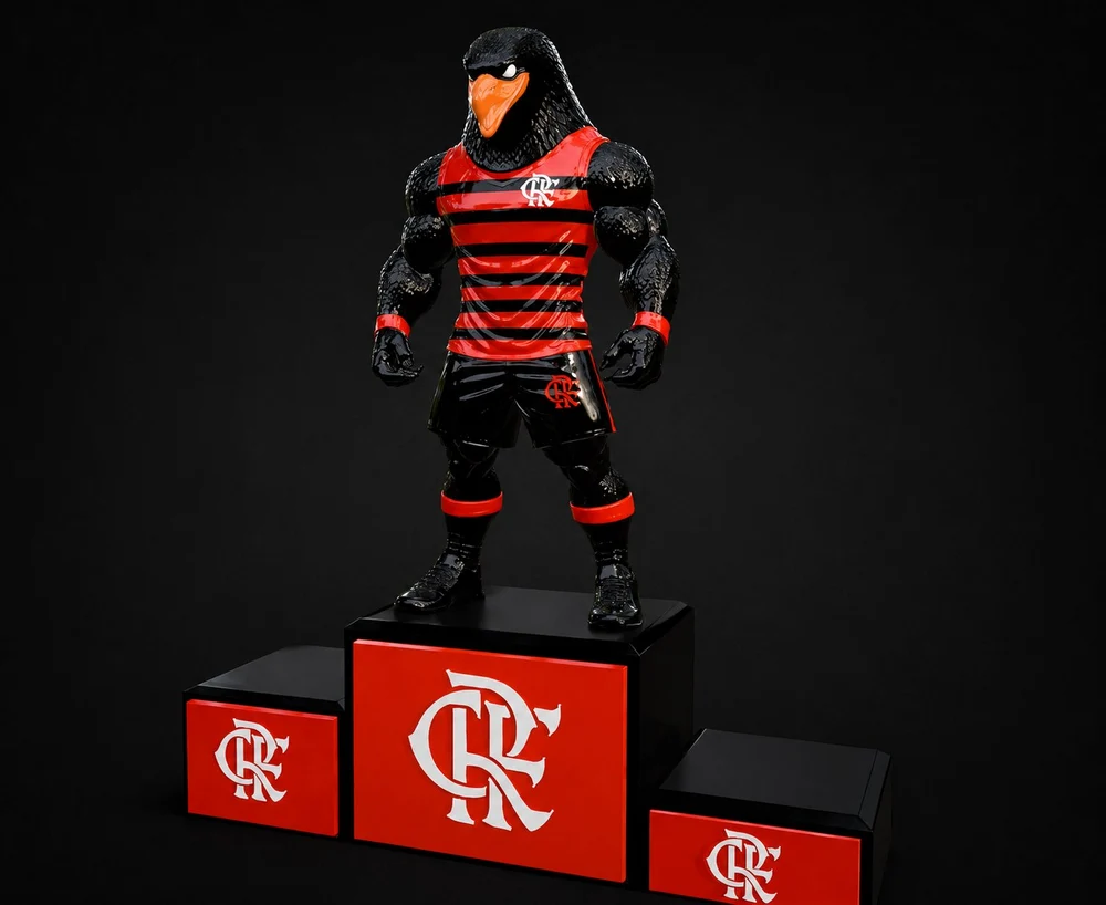 Mascote Flamengo – STL 3D Print Model | AssetsFree.com Mascote Flamengo