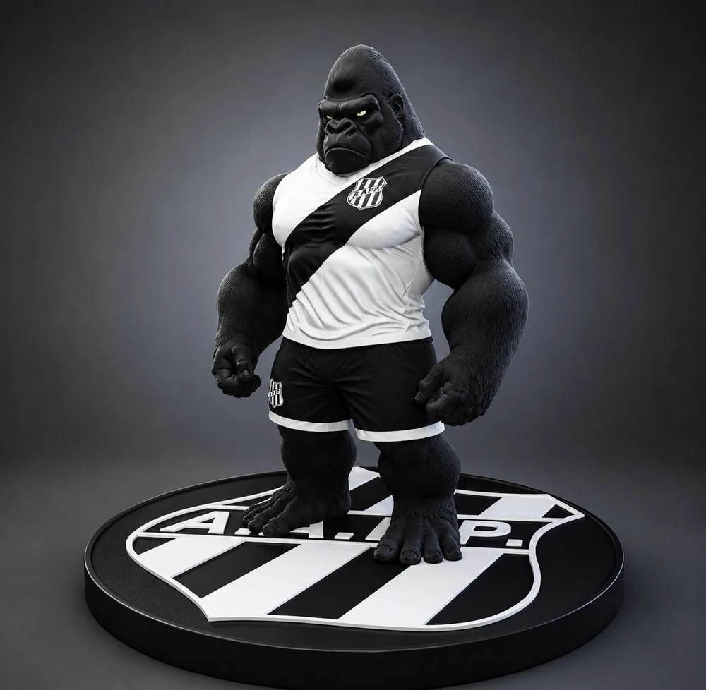 Mascote Ponte Preta – STL 3D Print Model | AssetsFree.com Mascote Ponte Preta