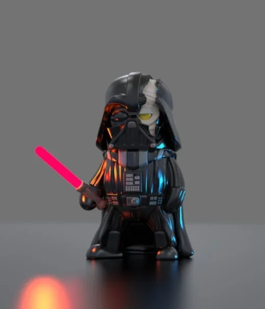 Mini Darth Vader Obi wan edition