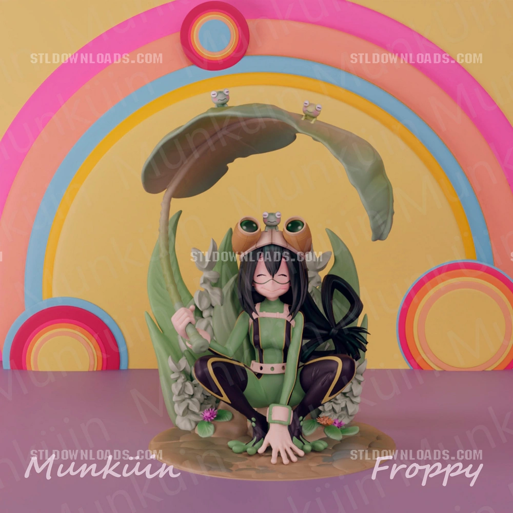 Munkuin 34 Froppy green