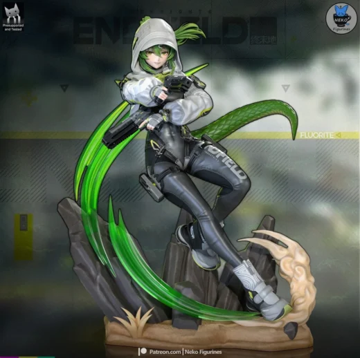 Neko Figurines Fluorite Arknights Enfield 3D Print