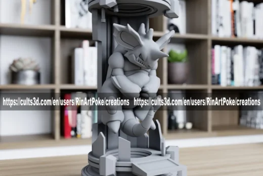 NidoKing in the lab