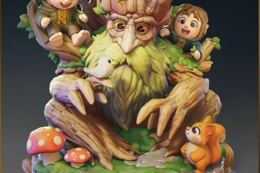 Nomnom FiguresChibi Tree Beard Lord of the Rings