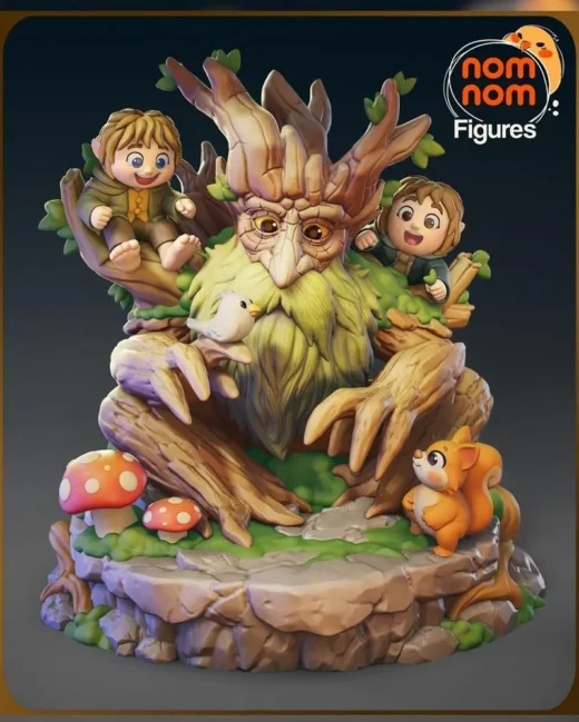 Nomnom FiguresChibi Tree Beard Lord of the Rings