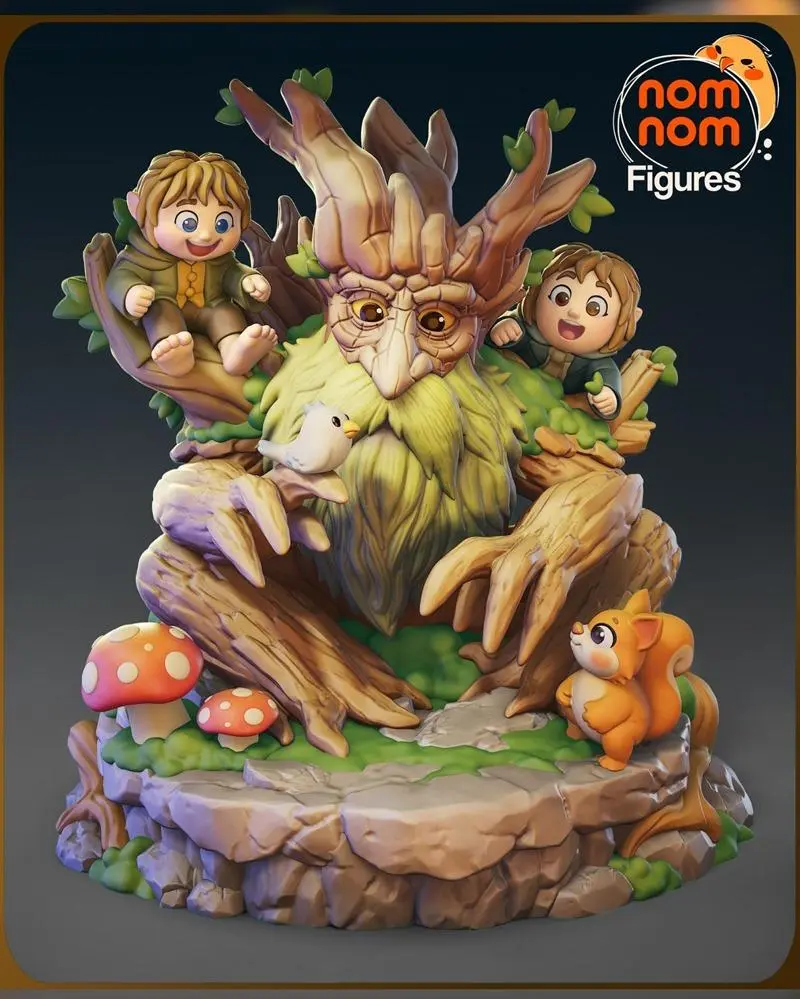 Nomnom FiguresChibi Tree Beard Lord of the Rings