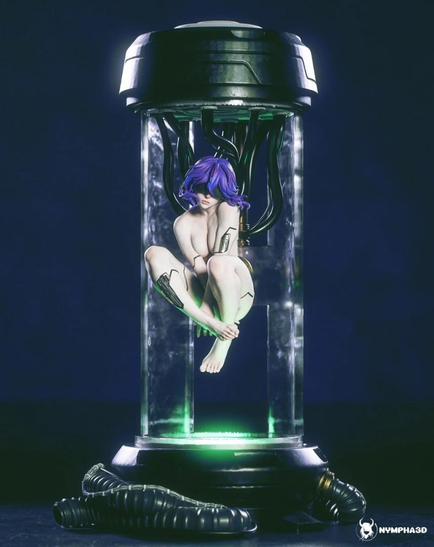Nympha Motoko Kusanagi Ghost in the Shell (Nympha 3d)