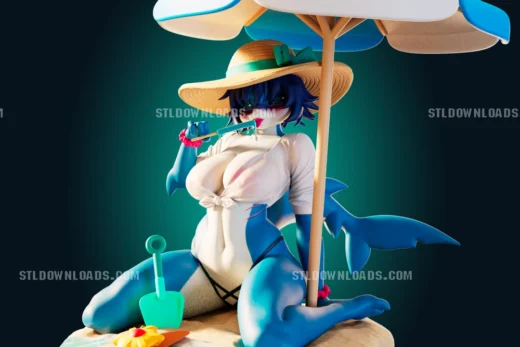 Officer Rhu Shark Girl