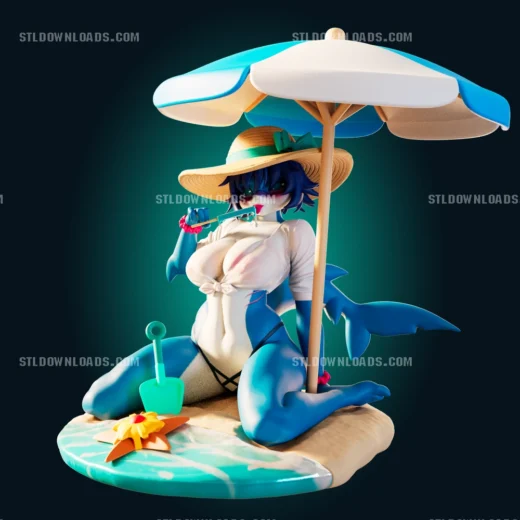Officer Rhu Shark Girl