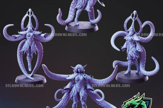PSMiniatures Elf Eldritch Cultist Bundle and Pinups