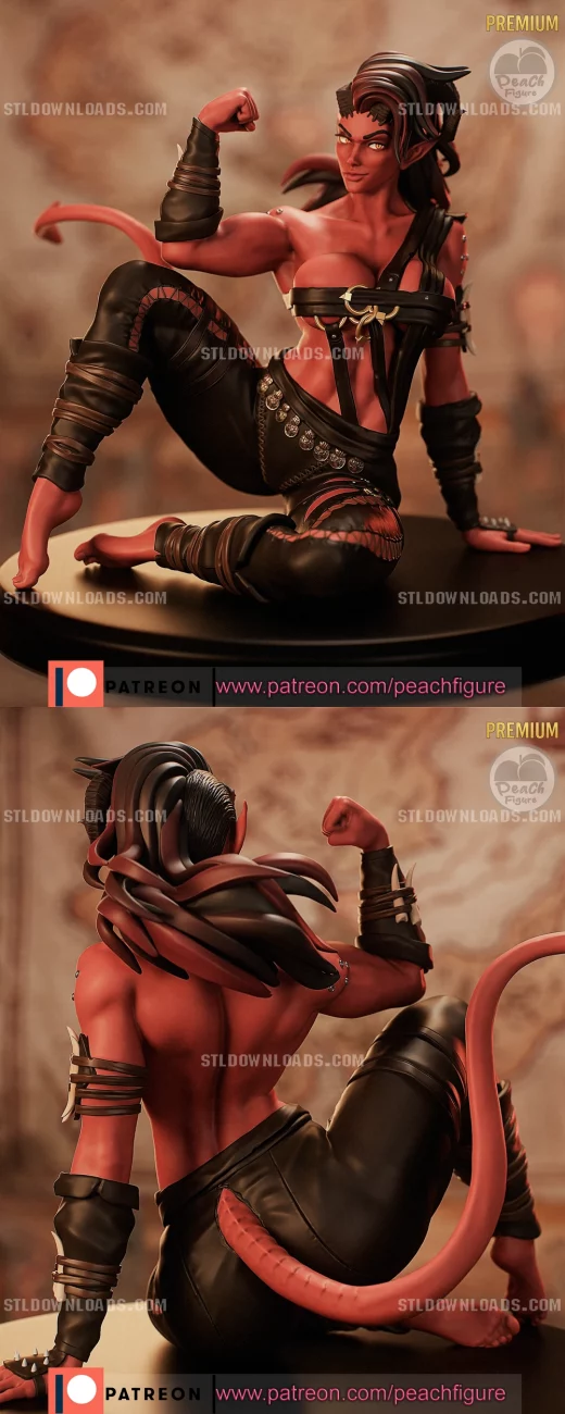 Peach Figure Karlach