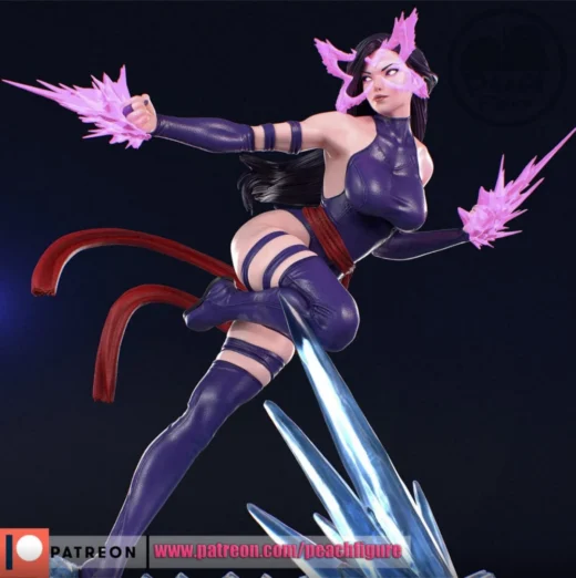 Peachfigure Psylocke +NSFW