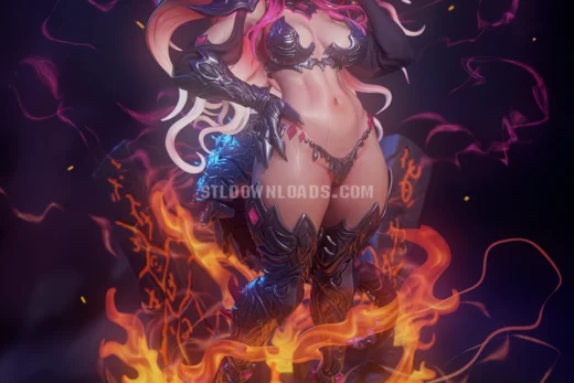PinUp FireElemental Pyra