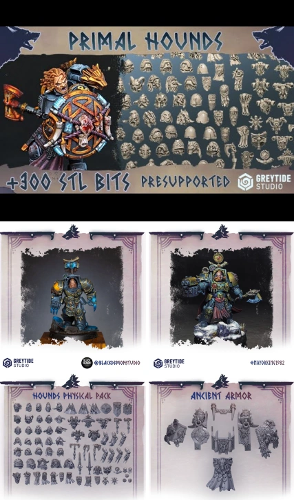 Primal Hounds Elite set PRESUPPORTED