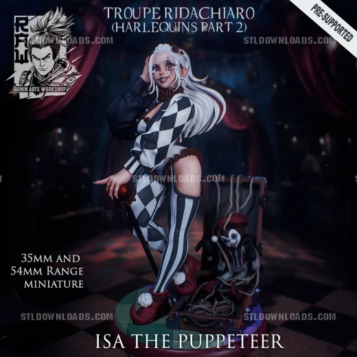 Ronin Arts Workshop Isa The Puppeteer Killer Harlequin Artificer
